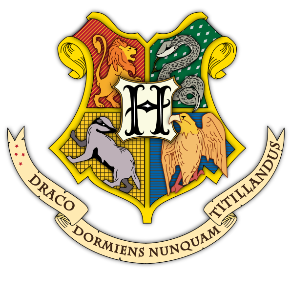 Escudo del colegio Hogwarts